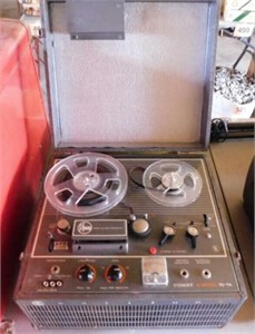 Rheem Califone Comet reel-to-reel tape recorder,