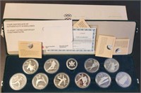 Silver Medallions Canadian Olympic Set