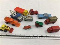 11 toy cars