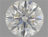 Gia Certified Round Cut .37ct Si2 Diamond