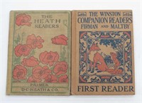 1903 Heath Primer & 1923 Winston First Reader