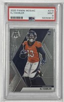 2020 Panini Mosaic #219 KJ Hamler Rookie RC PSA 9!