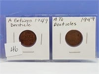 Lot of Canadian Pennies