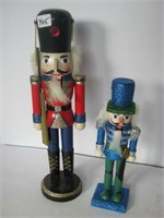 2 Wooden Nutcrackers