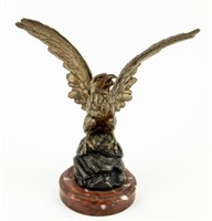 Bronze Eagle Pocket Watch Holder