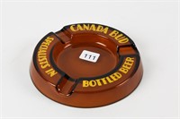 CANADA BUD SPECIALISTS IN BOTTLED BEER ASHTRAY