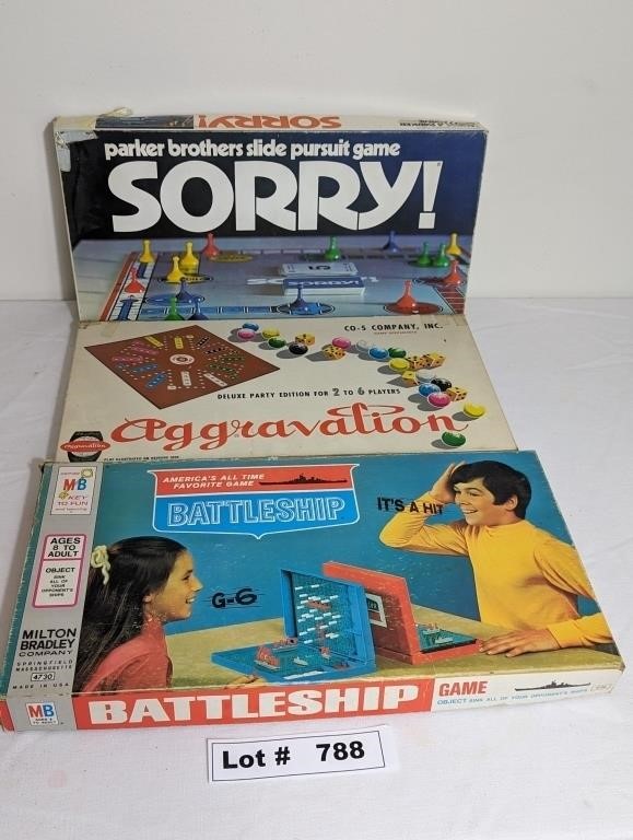 VINTAGE BOARD GAMES