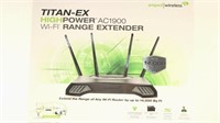 Amped Wireless RE1900 Titan-EX High Power AC1900 W