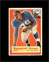 1956 Topps #41 Roosevelt Brown RC VG to VG-EX+