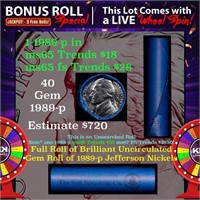 1-5 FREE BU Nickel rolls with win of this 1989-p S