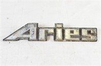 Aries Car Name Badge Emblems