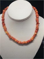 VTG Coral Necklace