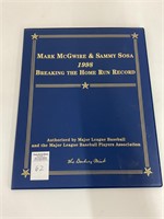 Mark Mcguire and Sammy Sosa 1998 folder