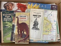 Vintage Road Maps