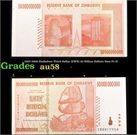 2007-2008 Zimbabwe Third Dollar (ZWR) 50 Billion D
