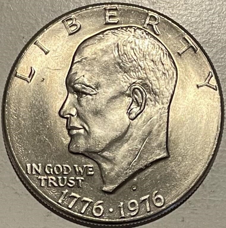 US 1976D TYPE II Eisenhower $1 UNC