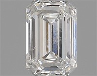Gia Certified Emerald Cut .30ct Si1 Diamond