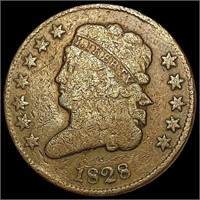 1828 Classic Head Half Cent NICELY CIRCULATED