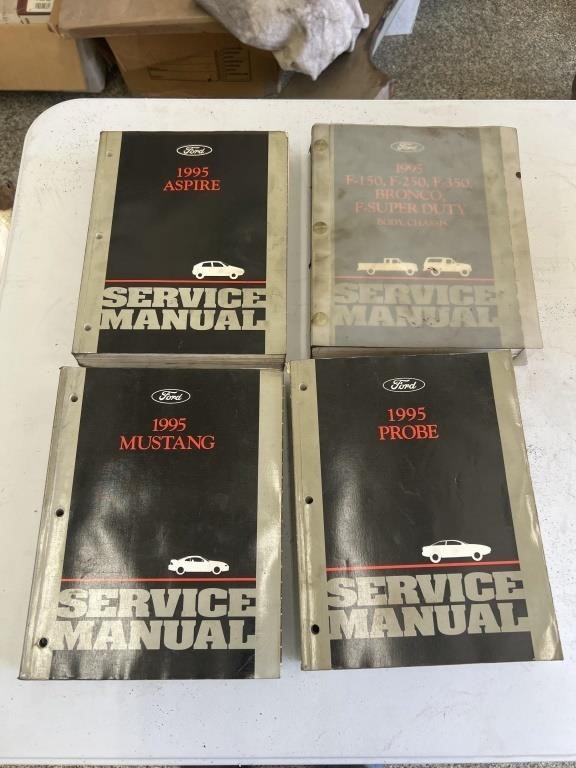 1995 Ford factory service manual lot Mustang