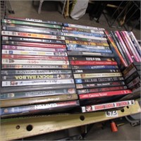 BOX OF DVDS