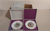 Box Of Royal Doulton Valentines Day Plates