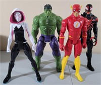 Super Hero Action figures. 12ins.