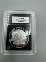 2011-P US Army Commemorative PR $1 Coin