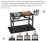 MSRP $24 Elevated Dog Bowls