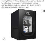 MSRP $50 3D Printer Enclosure