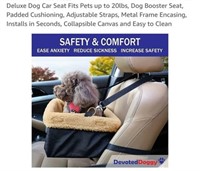 MSRP $30 Medium Size Dog Car Seat