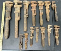 Primitive Wrench Tool Lot See Photos for Details