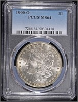 1900-O MORGAN DOLLAR PCGS MS64