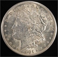 1921-S MORGAN DOLLAR BU