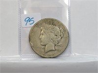 1924 S Silver Peace Dolar 90% Silver