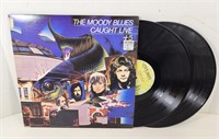 GUC The Moody Blues Caught Live Vinyl Record