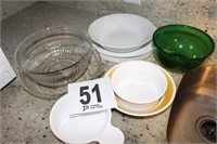 Misc. Bowls (Pyrex and Corning Ware)