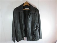 Liz Claiborne Leather Jacket, Size L