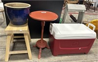 Game Table, Stand, Planter, Cooler, Stool.