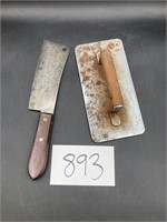 Patty Masher, Butcher Knife
