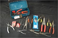 Channellocks & electrical plier Tools