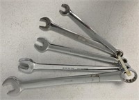 4 Snap-on Metric Combination Wrenches