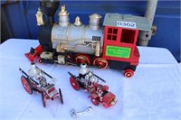 Diecast  Steam Fire Engines &Toy  Train