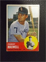 1963 TOPPS #86 CHARLEY MAXWELL WHITE SOX