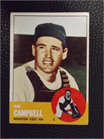 1963 TOPPS #373 JIM CAMPBELL HOUSTON COLTS