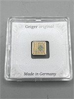 1 Gram Geiger Gold Bar