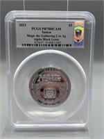 2023 $5 PCGS PR70DCAM Samoa Magic The Gathering 2