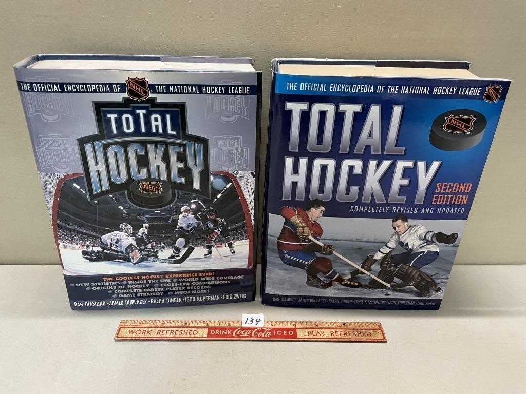 NICE HARDCOVER HOCKEY BOOKS