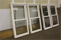 (3) Windows, Approx 30"x58" & (1) Window Approx 26