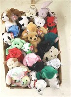 Box of  BEANIE BABIES.