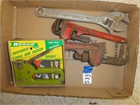 Pipe Wrenches, Stapler